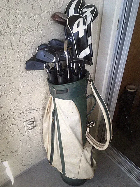Cobra Clone Golf Set Bag And Accessories