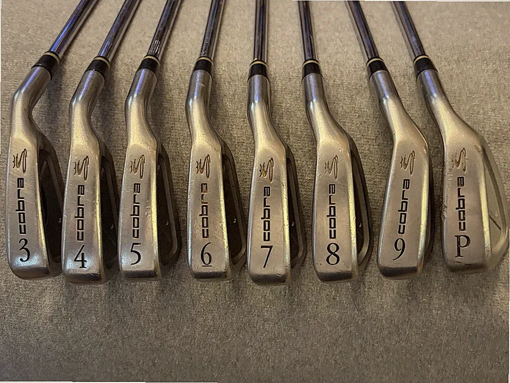 Cobra CXI Irons Set 3-PW True Temper Dynalite Steel Shafts S Flex RH Golf Clubs