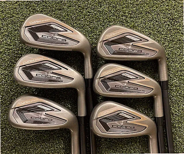 Cobra Darkspeed Iron Set 6-P-G Mens RH - KBS PGI 75R Regular Flex Graphite