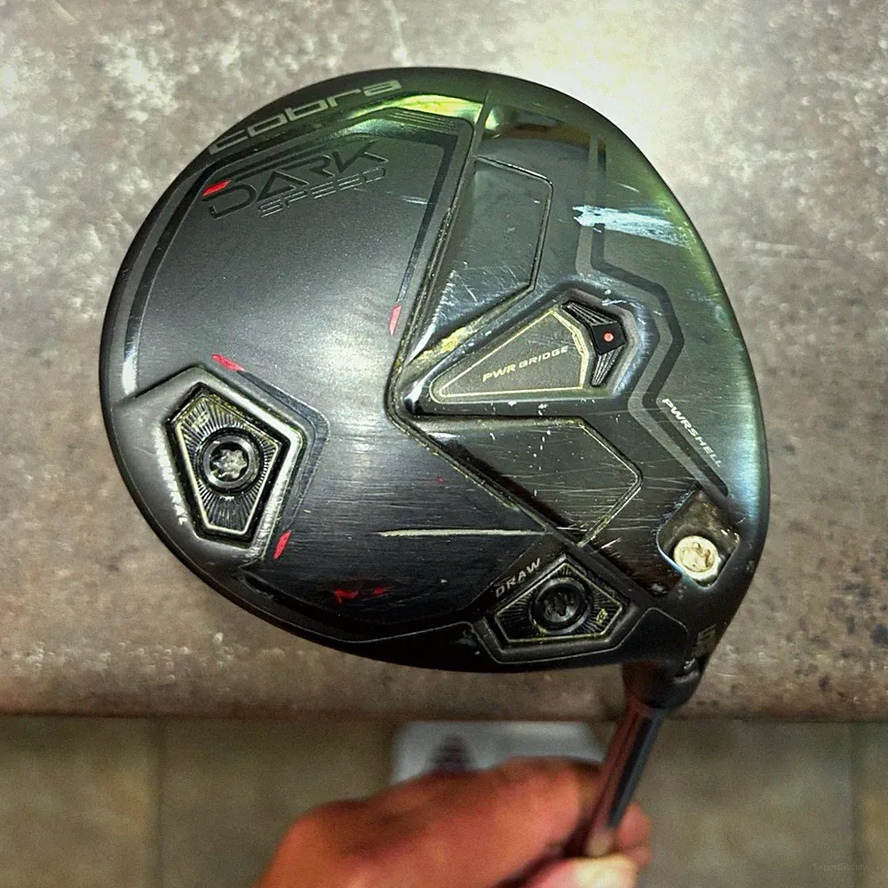Cobra DarkSpeed Max 5 fairway wood 18.5 regular flex. Right-Handed Black