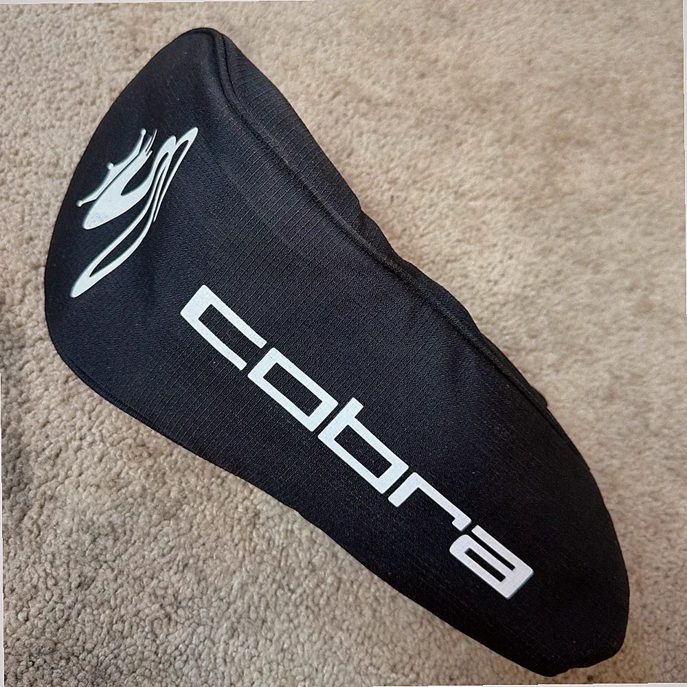 Cobra Driver Golf Club Fly XL Headcover Synthetic Fabric Black Padded Logo