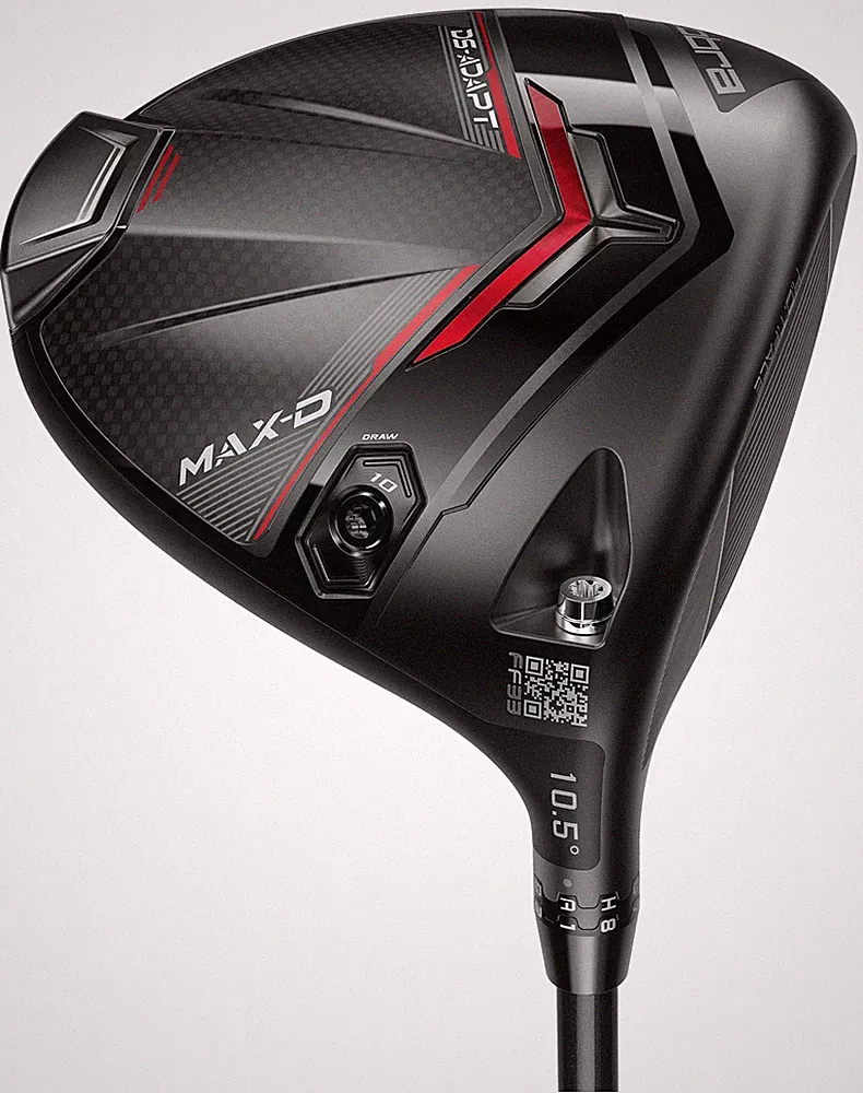 Cobra DS ADAPT MAX D 10.5* Driver Senior Graph UST Mamiya Lin-Q M40X Red 5 Excnt