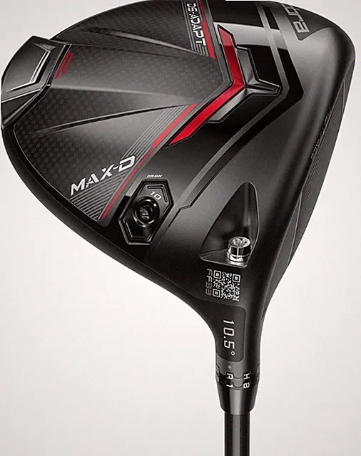 Cobra DS ADAPT MAX D 10.5* Driver Senior UST Mamiya Lin-Q M40X Red 5 Very Good