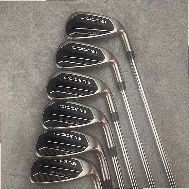 Cobra F-Max Superlite Draw 5-PW Iron Set Steel Stiff Flex RH