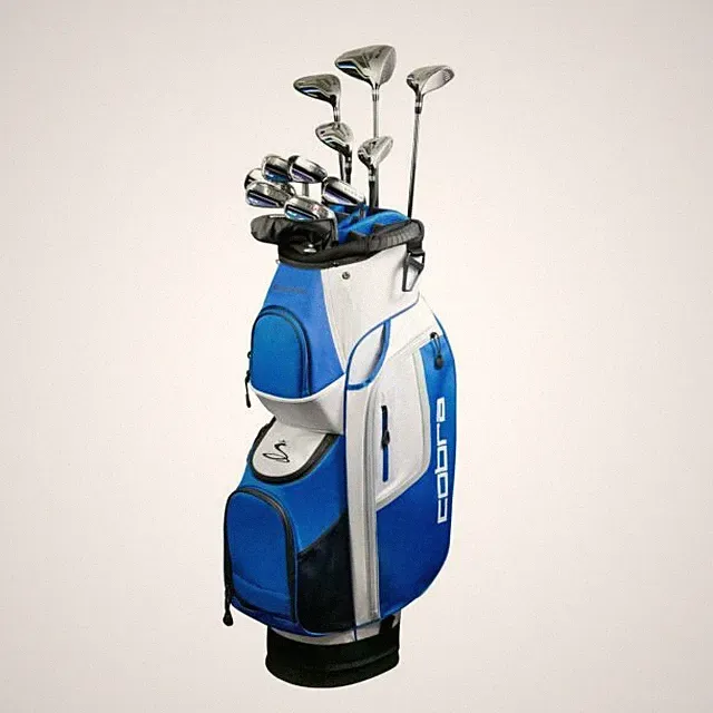 Cobra FLY-XL Complete Graphite Golf Set with Bag - Blue/White