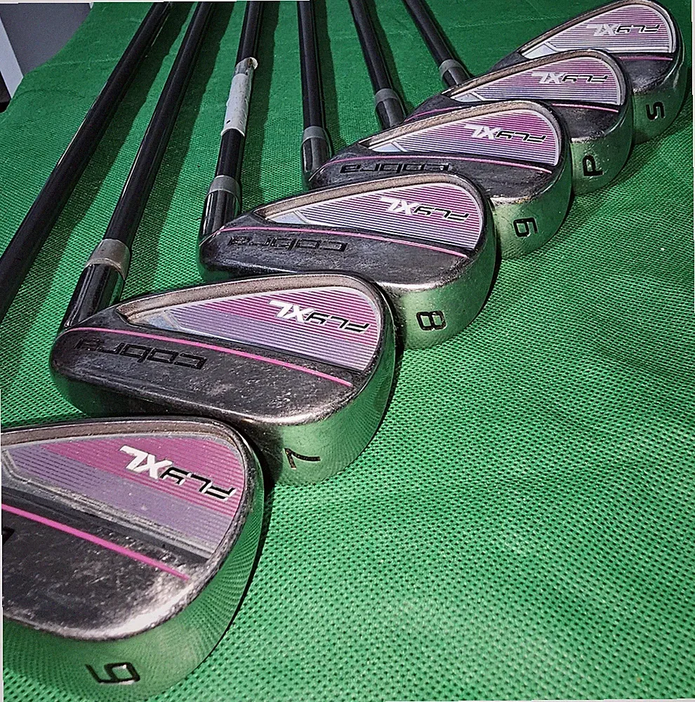 Cobra Fly-XL Womens 6,7,8,9,sw,pw Iron Ladies Graphite Womens RH