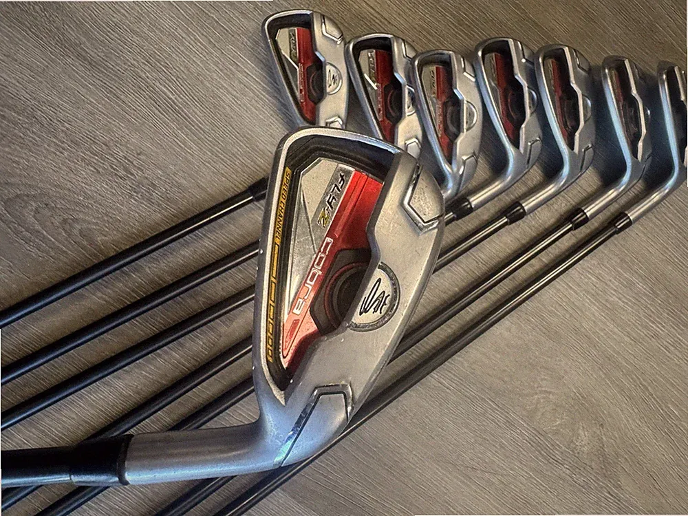 Cobra FLY-Z Speed Channel Clubs Irons set 4 - GW 65R Flex Steel RH