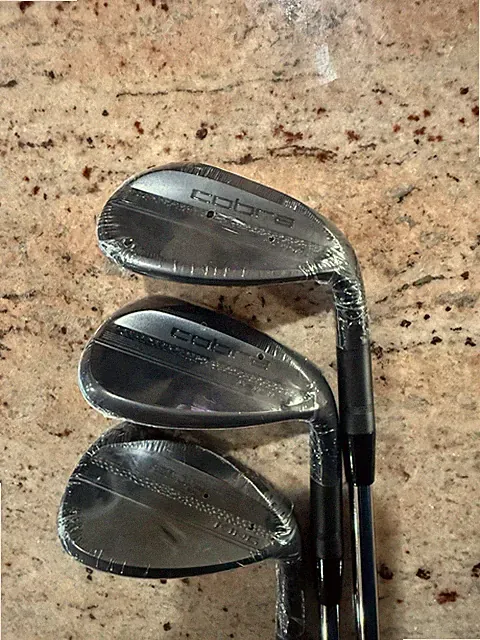 Cobra Golf 2025 King Wedge Black Set 52/56/60