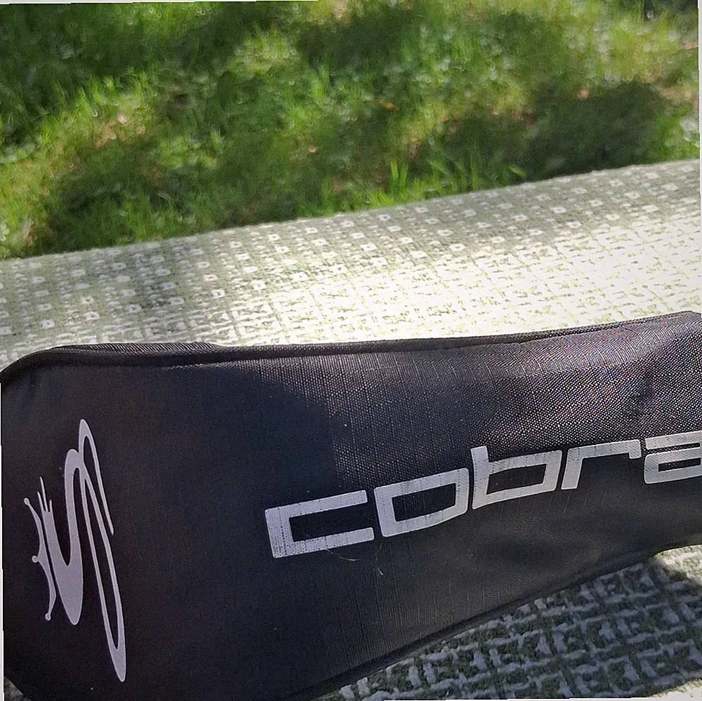 Cobra Golf Driver Head Cover Black White