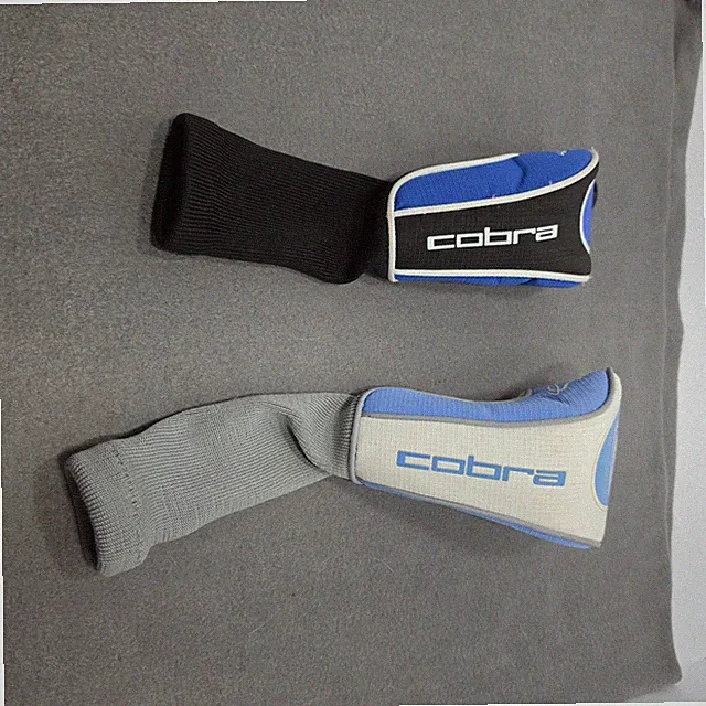 Cobra Golf Fairway Wood Headcovers Set of 2 Blue Black White Number Dials G