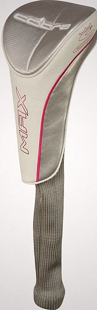 Cobra Golf Ladies Max Driver White/Grey/Pink Headcover