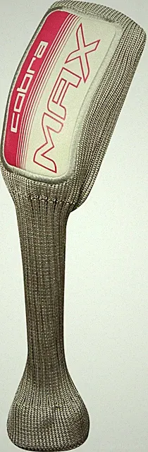 Cobra Golf Ladies Max Hybrid White/Grey/Pink Headcover