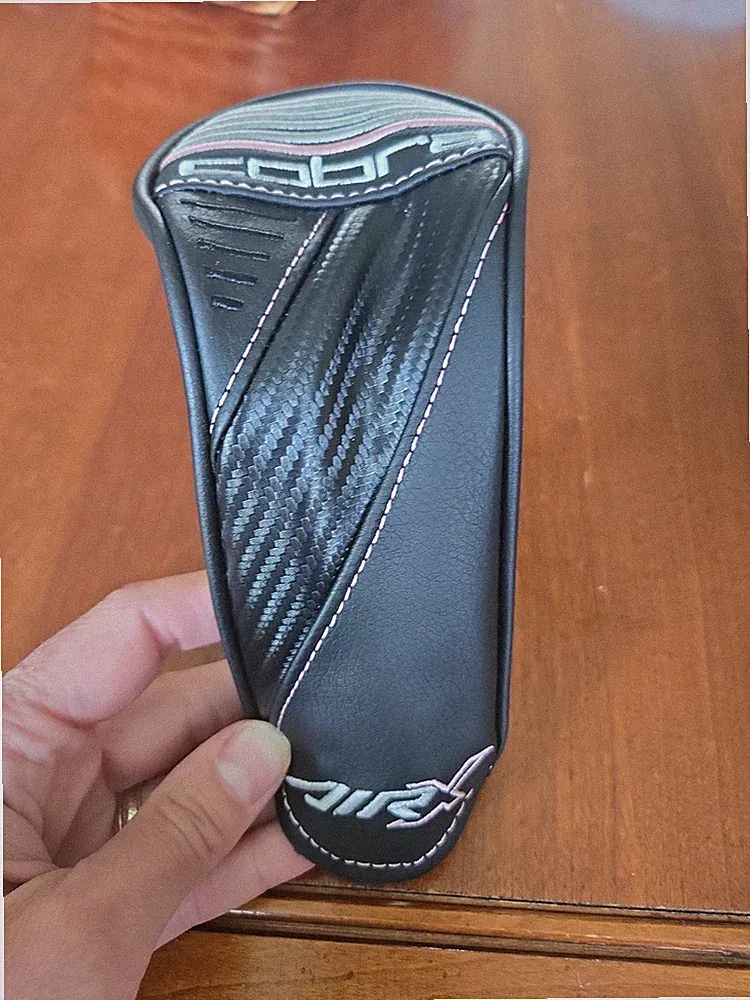 Cobra Golf Women's Airx Hybrid (3H-7H) Black/Pink Head Cover - NEW