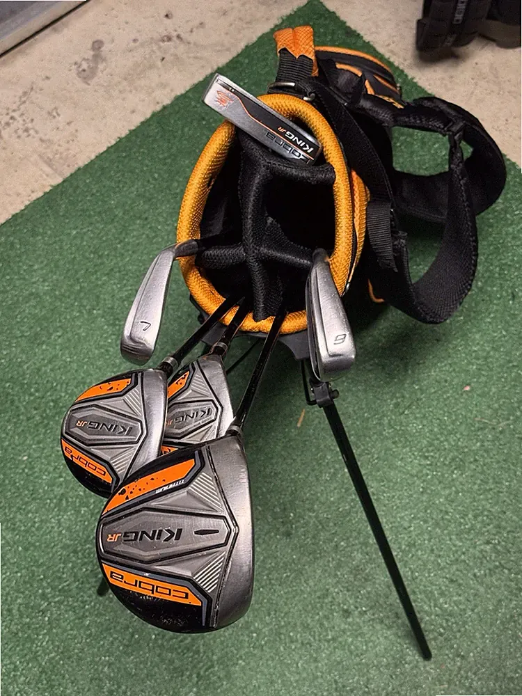 Cobra Jr Golf Club Set US Junior Youth Go Time 6 Clubs With Bag Right Handed