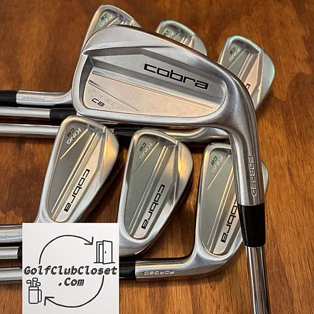 Cobra King CB 2023 Forged Iron Set / 4-PW Stiff Flex Steel Dynamic Gold S300**