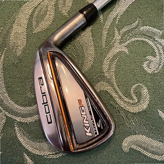 Cobra King F6 9 Iron Regular Flex Stainless 39.5” Steel Lamkin