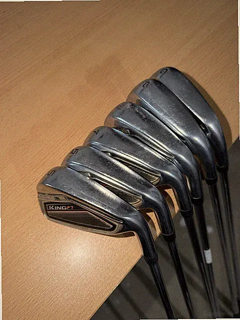Cobra King F7 Iron Set 5-GW Steel Regular Right Handed (Missing 9 Iron)