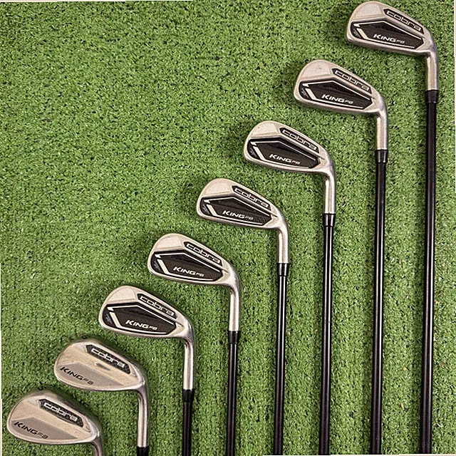 Cobra King F8 Carbon FT Iron Set 5-PW GW SW Superlite 60 Regular Flex Graphite
