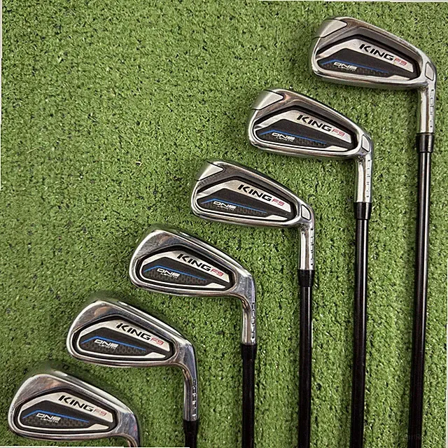 Cobra King F9 One Length Iron Set 5-PW Fujikura Atmos 6R Graphite Regular Flex
