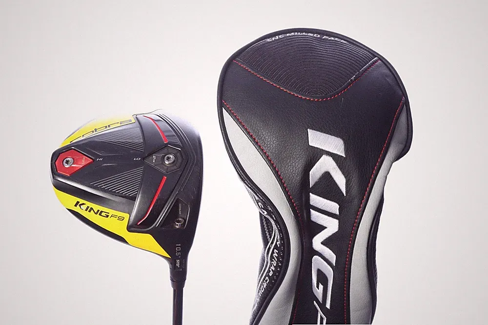 Cobra King F9 SpeedBack 10.5* Driver Stiff Fujikura Atmos Tour Spec
