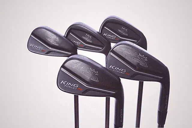 Cobra King Forged MB Black 6-PW Iron Set RH Standard Graphite Shaft Extra Stiff