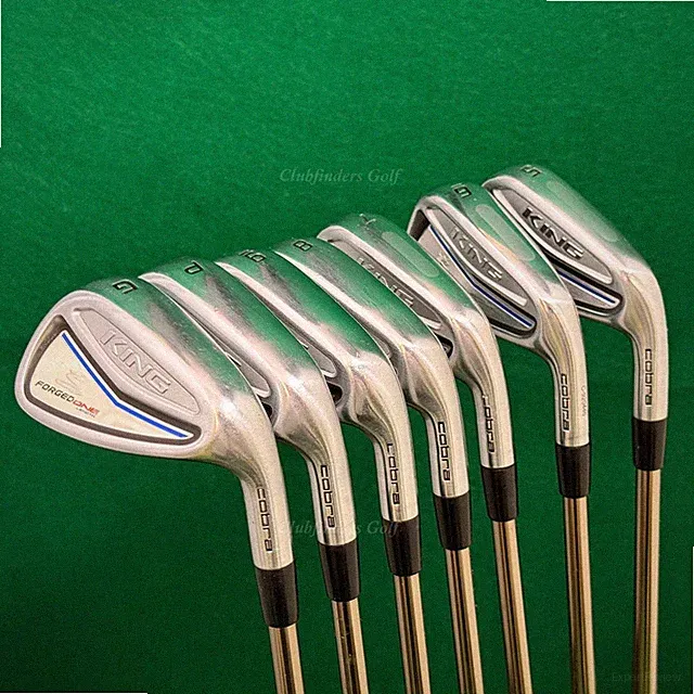 Cobra King Forged One Length 5-GW Iron Set Recoil 680 F4 Graphite Stiff