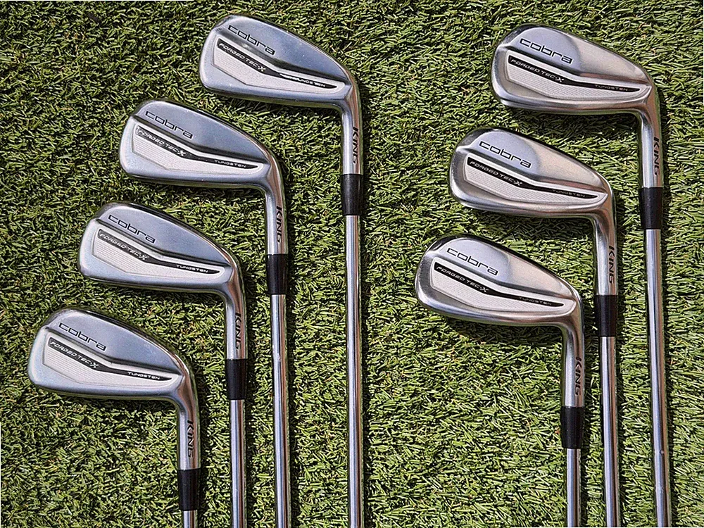 Cobra King Forged Tec X Golf Irons 4-PW (7 clubs) KBS Tour Lite Stiff Right Hand