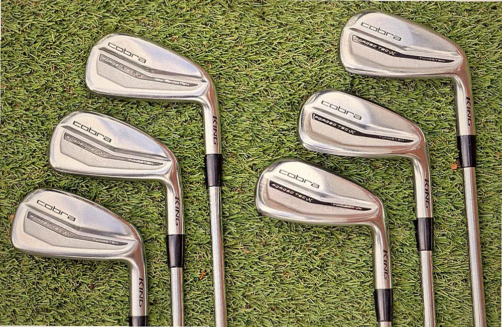 Cobra King Forged Tec X Golf Irons 5-PW (6 clubs) KBS Tour Lite Stiff Right Hand