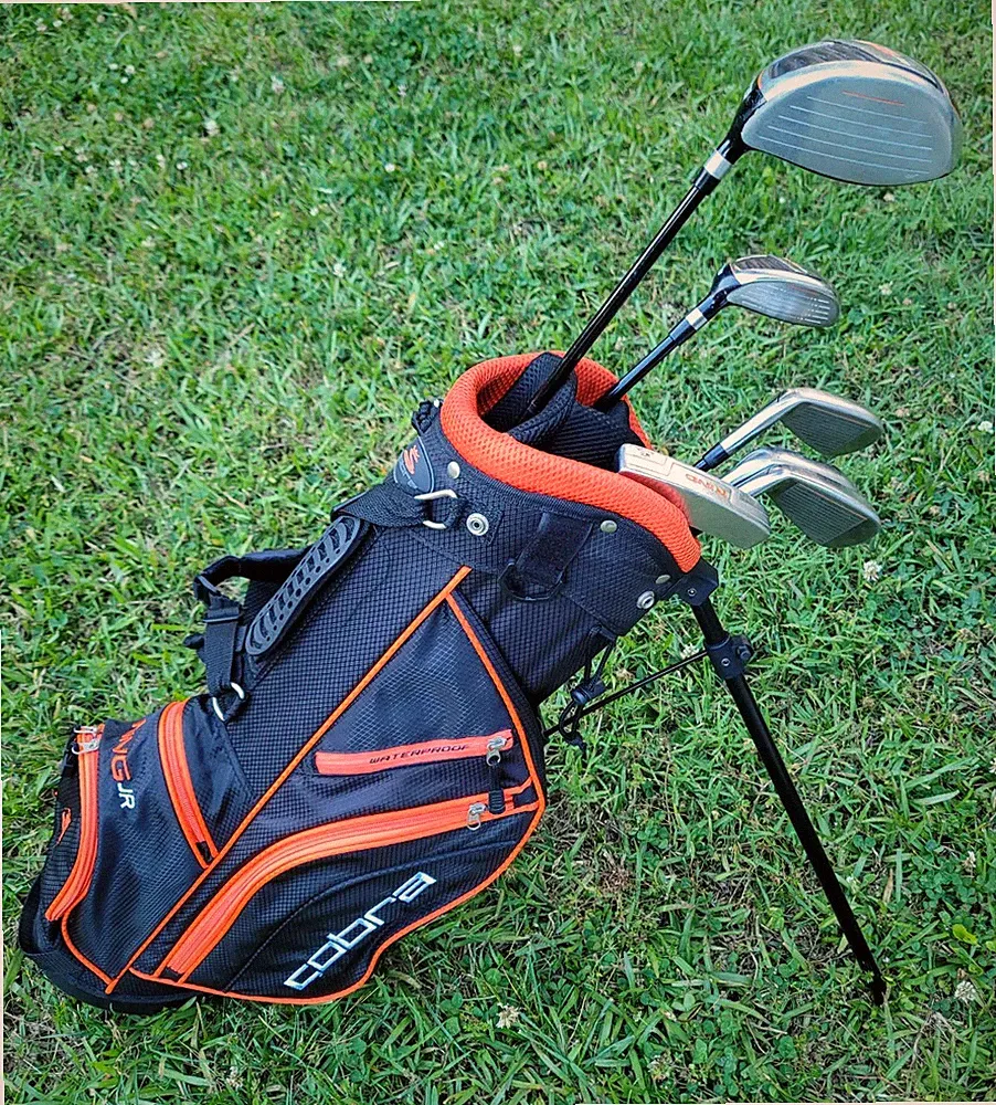 Cobra King Jr Golf Set 6 Clubs Bag Kids Youth Age 7-9 Complete RH Juniors Set