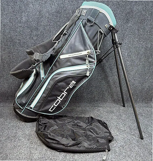 Cobra King JR Golf Standing Bag with Rain Cover For 53-60” Set