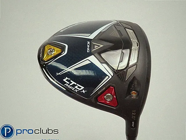 Cobra King LTDx MAX Peacoat 12* Driver - HZRDUS Gen4 60g 5.5 Regular Flex 513725