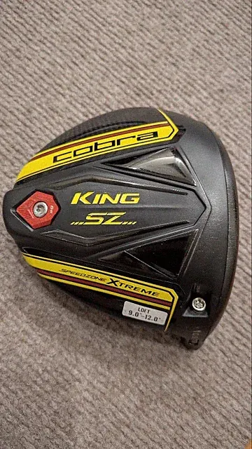 Cobra KING SPEEDZONE XTREME Driver 10.5* Head Only Right-Handed used very good
