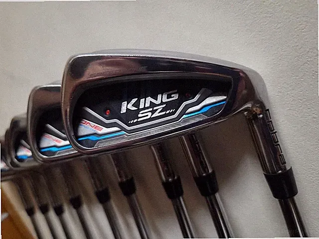 Cobra KING SZ Iron Set 4-PW PROJECT X 6.0 Steel Shafts Used