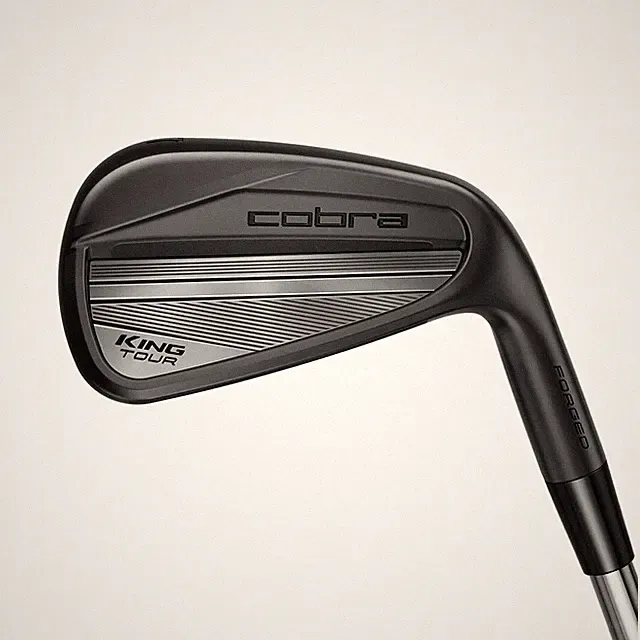 Cobra KING Tour Black 2024 Single Iron Club True Temper Steel Shaft