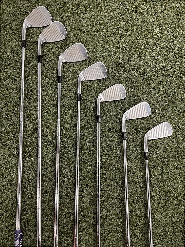 Cobra King Tour Golf Iron Set Steel Shaft Silver Complete 4-10 Irons 7 Clubs