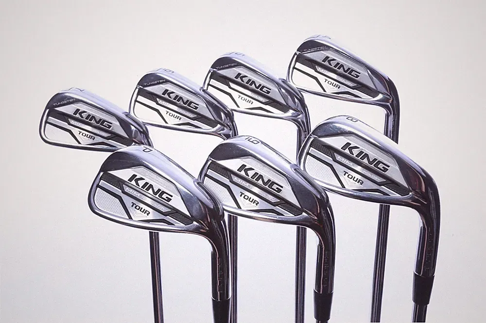 Cobra KING Tour MIM 2020 4-PW Iron Set RH -0.25 in Steel Shaft Extra Stiff