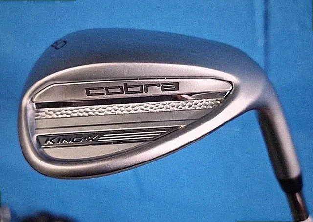 COBRA KING-X 60° LOB WEDGE VECTOR WEDGE SHAFT HIT 2 BALLS