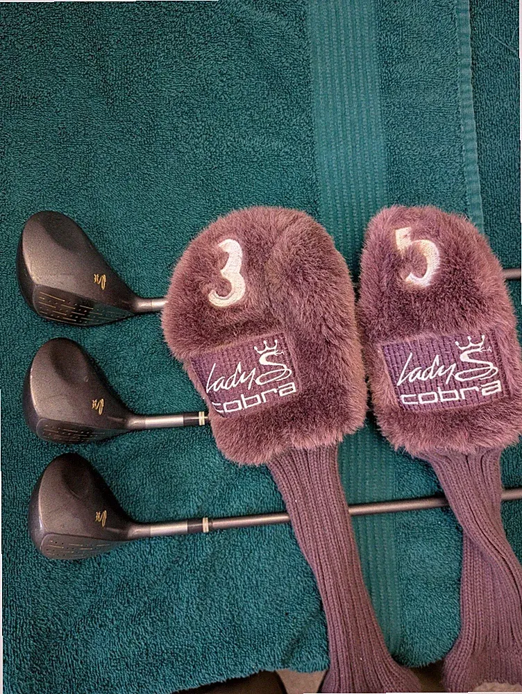 Cobra Lady Cobra Fairway Woods Set 1 3 5 Graphite RH Women's Golf Clubs