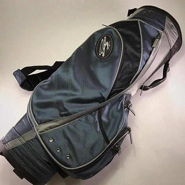 Cobra Lightweight Golf Bag, Blue, Black, Gray, 5 dividers, 7 Pockets, Rain Cover