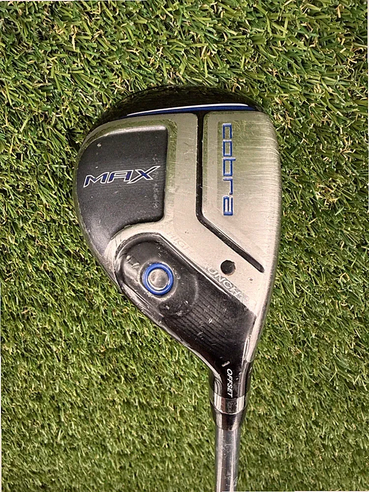 Cobra Max Offset 22º 4 Hybrid Golf Club White Tie X4 Regular Flex Graphite RH