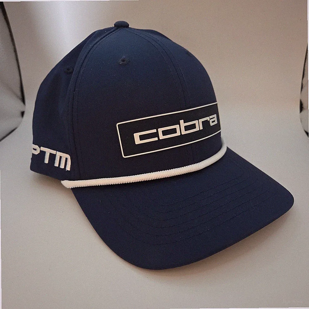 Cobra OPTM Tour Tech Snapback Blue Golf Hat Cap Adjustable