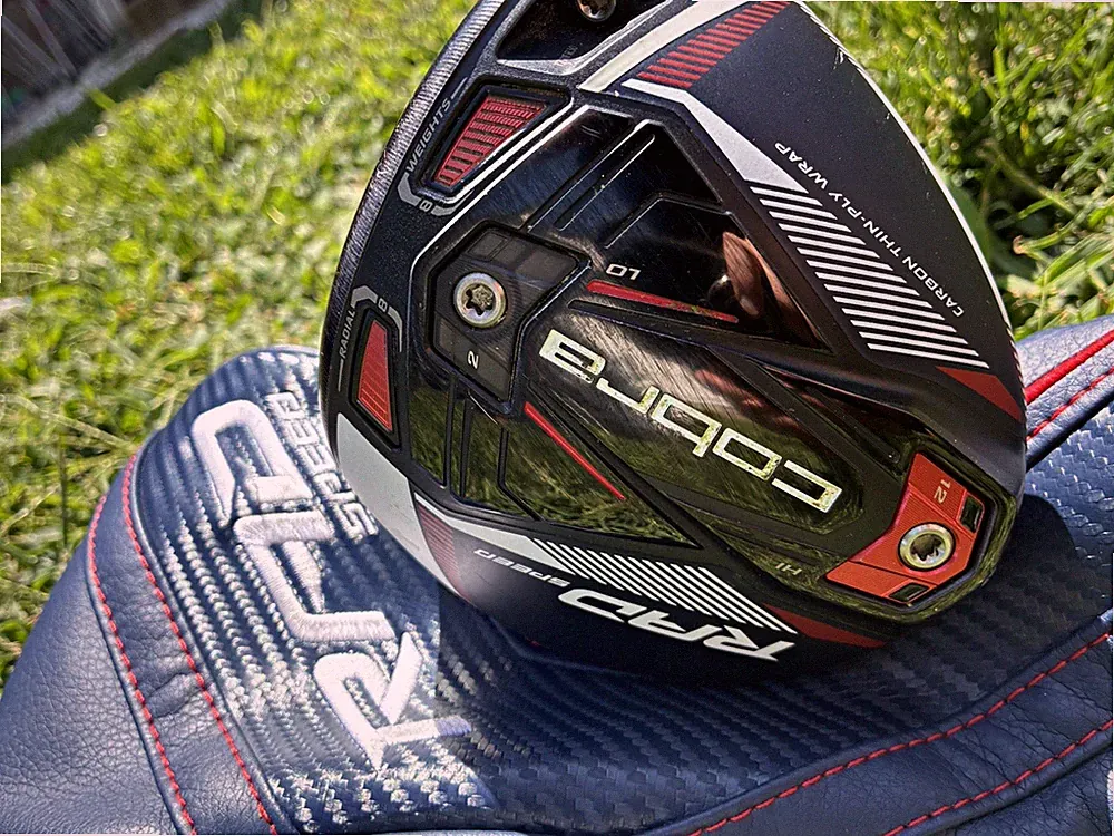 Cobra RADSpeed Driver adjustable 9° Stiff Shaft Right-Handed w/headcover