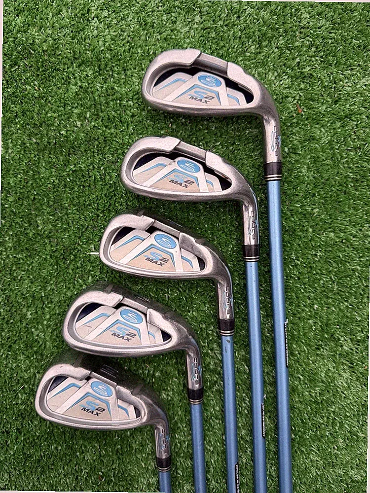 Cobra S2 Max RH Iron Set 7-PW,GW Graphite Aldila DVS Ladies Flex