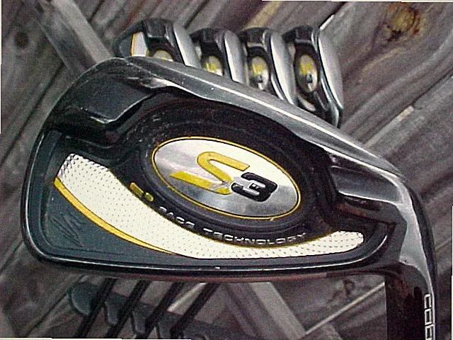 Cobra S3 E9 Face Technology Oversize Golf Clubs Irons set 6-PW w R Flex Graphite
