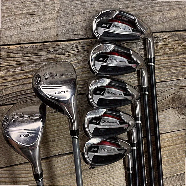 Cobra S9 / Baffler Hybrid Iron Set 3h+5h / 7-PW+SW | RH | R-Flex Graphite Shafts