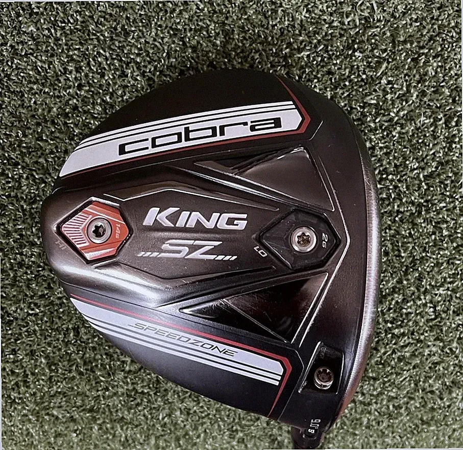 Cobra SpeedZone Driver 9 Mens RH - Fujikura Atmos White Tour Spec 7S Stiff