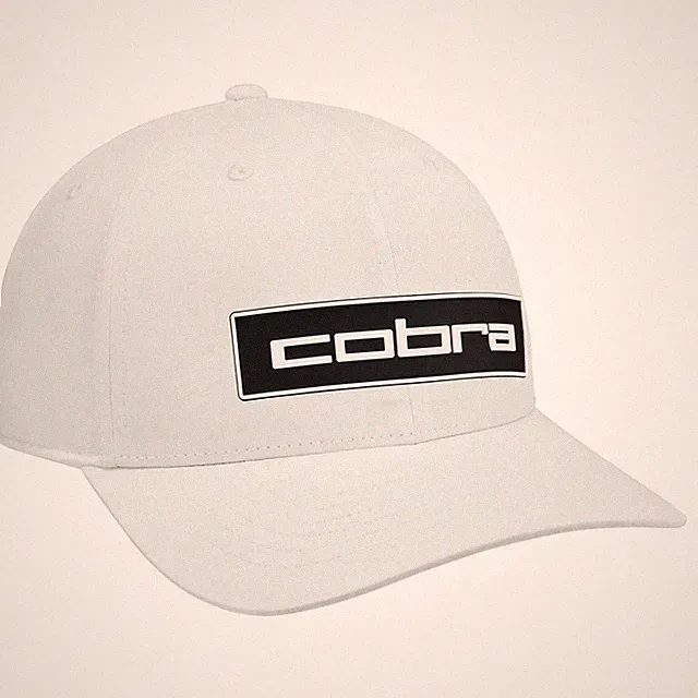 Cobra Tour Tech Cap - 909727 - White/Black