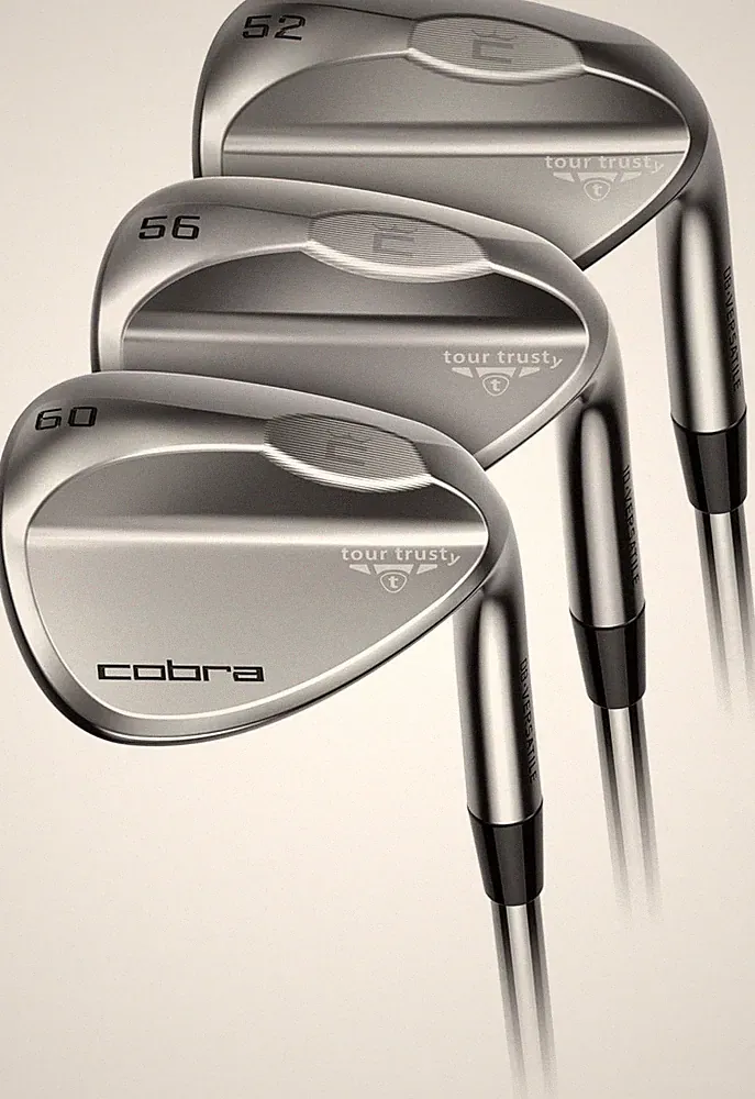 Cobra Tour Trusty Golf Wedge Set (3 Pack) - Includes 52/56/60 Degree Wedges, NEW