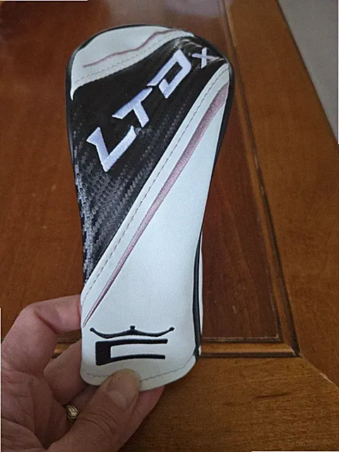 Cobra Womens LTDx Rescue Utility Hybrid Cover Headcover White/Black/Lilac - NEW