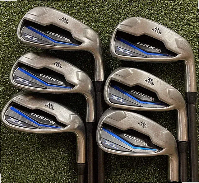 Cobra XL Iron Set 6-P-S Mens RH - Cobra XL Regular Flex Graphite Shafts